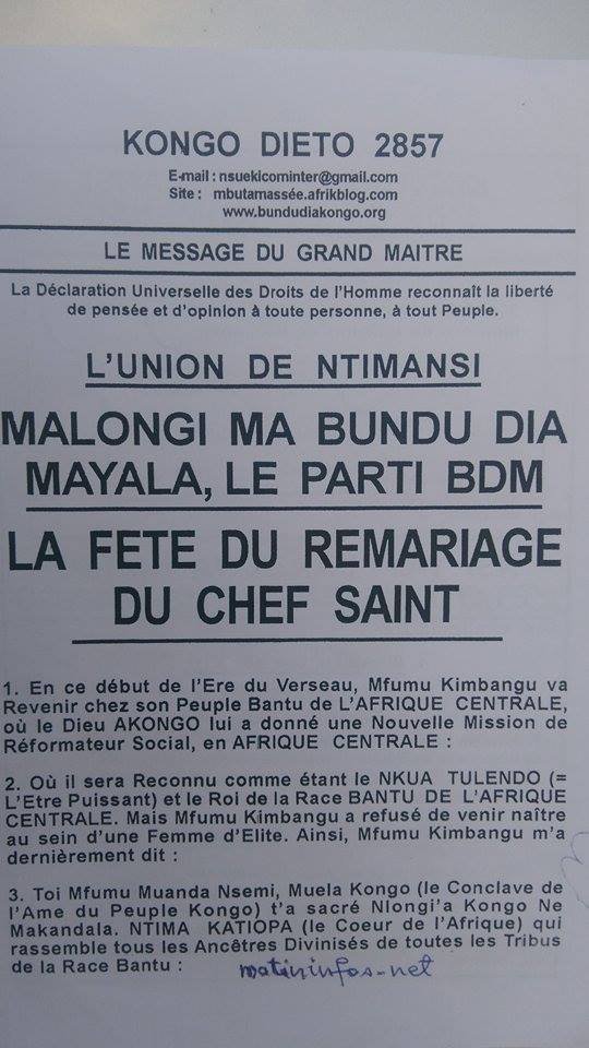 Bundu Dia KONGO