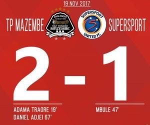 Mazembe vs Super Sport (2-1)