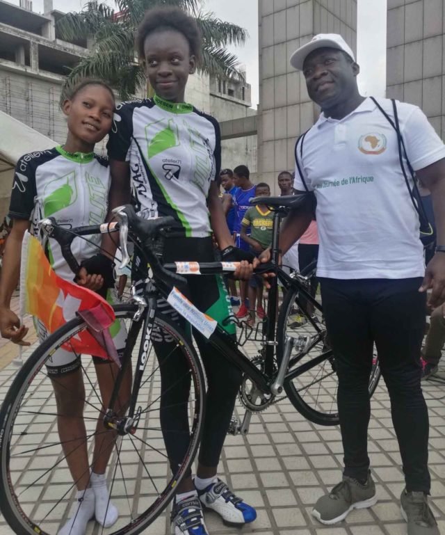 Tour cyclisme - journée mondiale Afrique