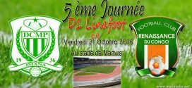 Linafoot: Le choc DCMP - Renaissance confirmé pour cet après-midi au stade des Martyrs