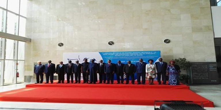 Clôture sommet LUANDA sur La RDC