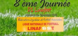 8ème journée D1 Linafoot