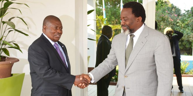 Joseph Kabila et Simon Kimbangu