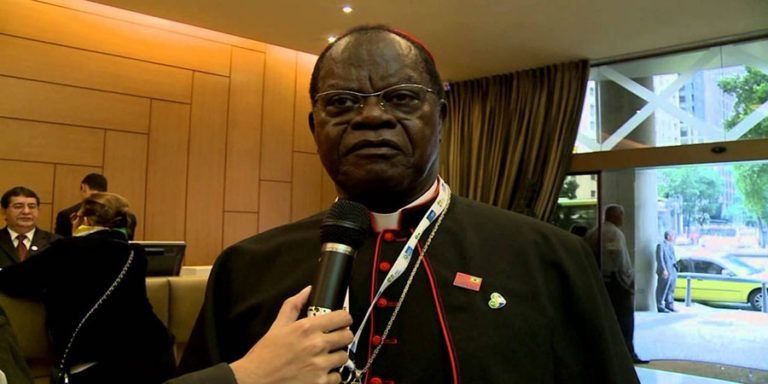 Le cardinal Laurent Monsengwo