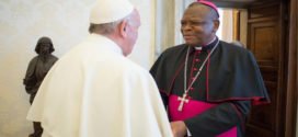 Mgr Ambongo et Pape François