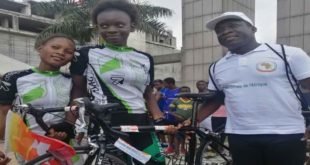 Tour cyclisme - journée mondiale Afrique