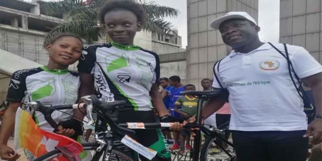 Tour cyclisme - journée mondiale Afrique