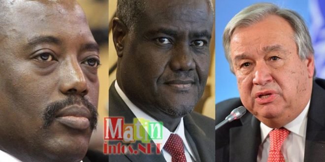 Kabila - Faki - Guterres