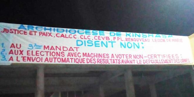Non 3e mandat Kabila