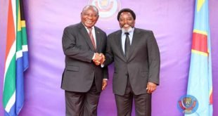 Joseph Kabila et Cyril Ramaphosa