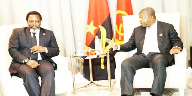 Joseph Kabila et João Lourenço