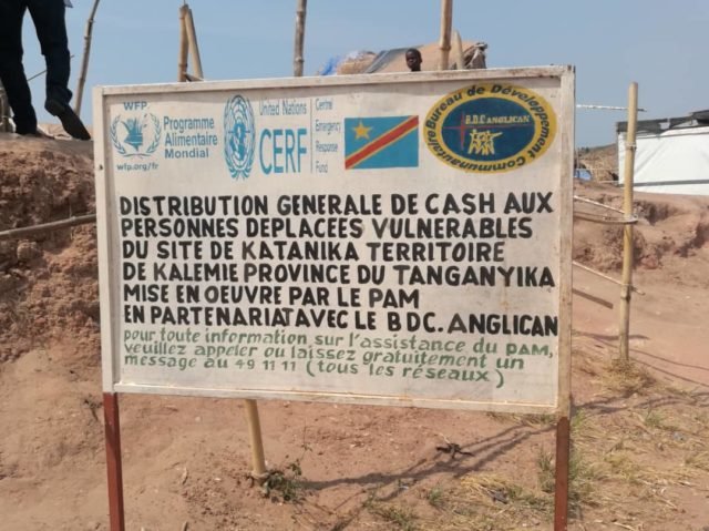 Site des déplacés de Katanika