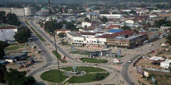 kananga - vue aerienne