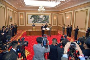 Signature de la «Déclaration Commune de Pyongyang du Septembre» -