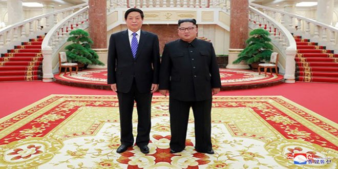 Audience accordée au délégué spécial du Président chinois