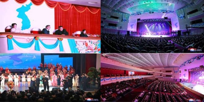 Représentation artistique en l’honneur du Président sud-coréen