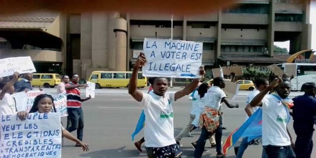 marche lucha kinshasa