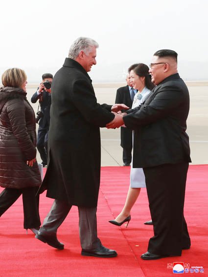 Accueil chaleureux réservé au Président du Conseil d’Etat de Cuba