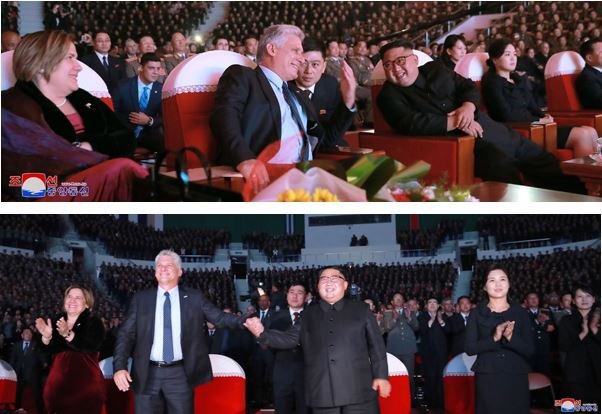 Représentation artistique en l’honneur du Président du Conseil d’Etat de Cuba