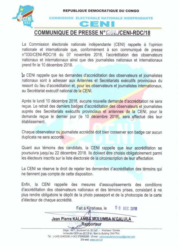ceni - communiqué - obs