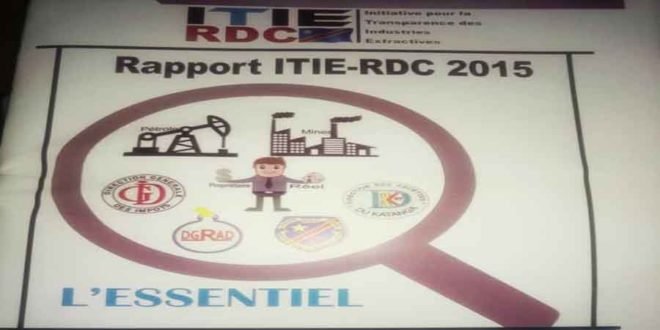 rapport de l'ITIE 2015