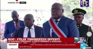 Félix Tshisekedi - prestation de serment