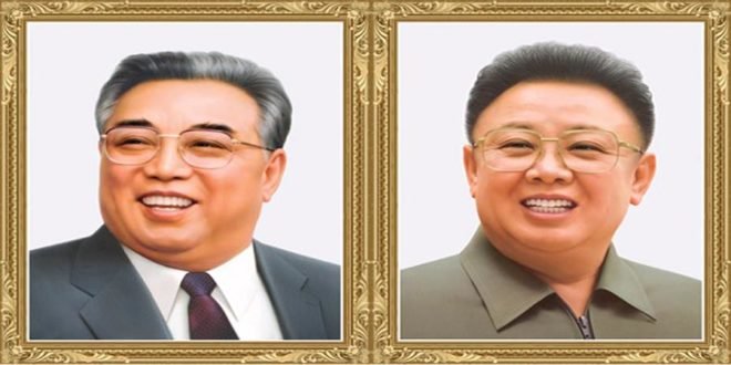 KIM IL SUNG et KIM JONG IL