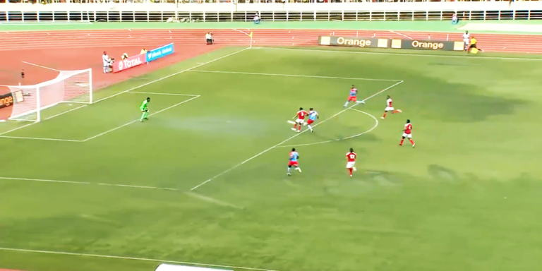 RDC vs LIBERIA - Bakambu marque le but