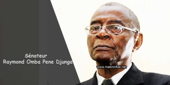 sénateur Raymond Omba --