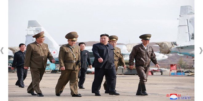 A l’Unité № 1017 des Forces Aériennes et Antiaériennes de l’Armée Populaire de Corée (APC)