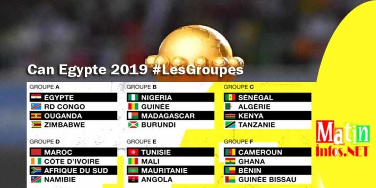 Can Egypte 2019 - Tirage au sort