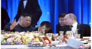 KIM JONG UN- Banquet offert par POUTINE