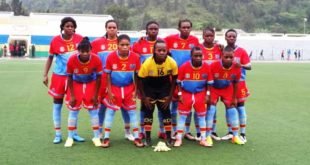 Les Léopards dames de la RDC sur la pelouse