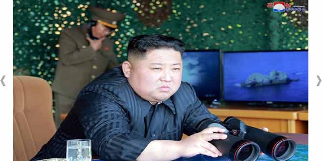 KIM JONG UN - Exercices de frappe sur la Mer de l’Est de Corée