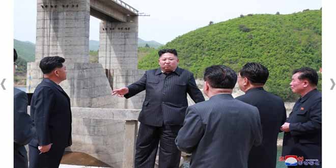 Kim Jong Un : A la Centrale № 2 de Kumya-gang