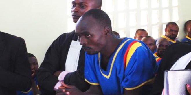 Tshaba Kanowa, l’un des deux prévenus poursuivis pour le meurtre des experts de l’ONU qui s’était évadé mardi de la prison centrale de Kananga