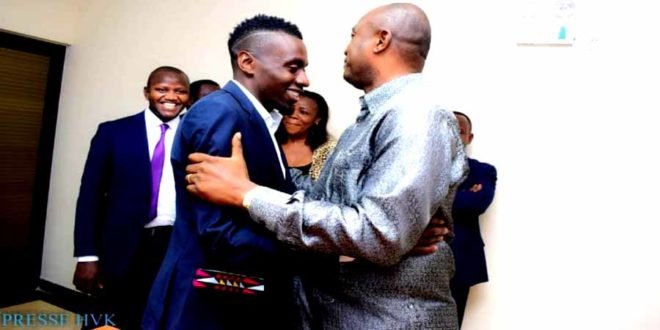 Blaise Matuidi et Gentiny Ngobila