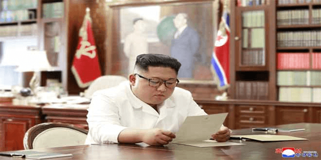 KIM JONG UN a reçu une Lettre personnelle du Président américain