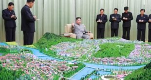 KIM JONG UN - examen du Plan global d’aménagement des Villes Kangkye et Manpho