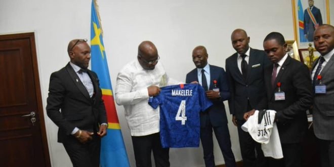 Claude Makelele et Félix Tshidekedi