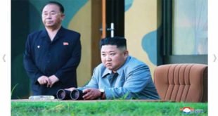 KIM JONG UN dirige le tir de démonstration d’une nouvelle arme téléguidée tactique