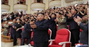 KIM JONG UN à un spectacle donné par l’Orchestre Symphonique National -