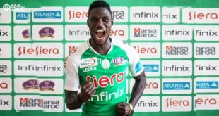 Ben Malango paraphe un contrat de 3 ans au Raja de Casablanca