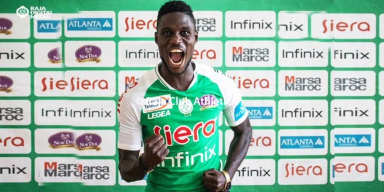Ben Malango paraphe un contrat de 3 ans au Raja de Casablanca
