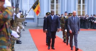 Félix TSHISEKEDI en Belgique