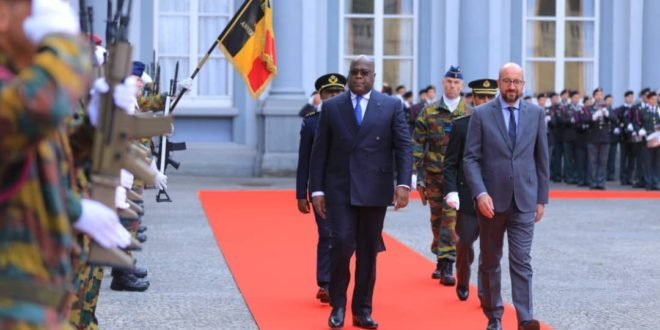 Félix TSHISEKEDI en Belgique