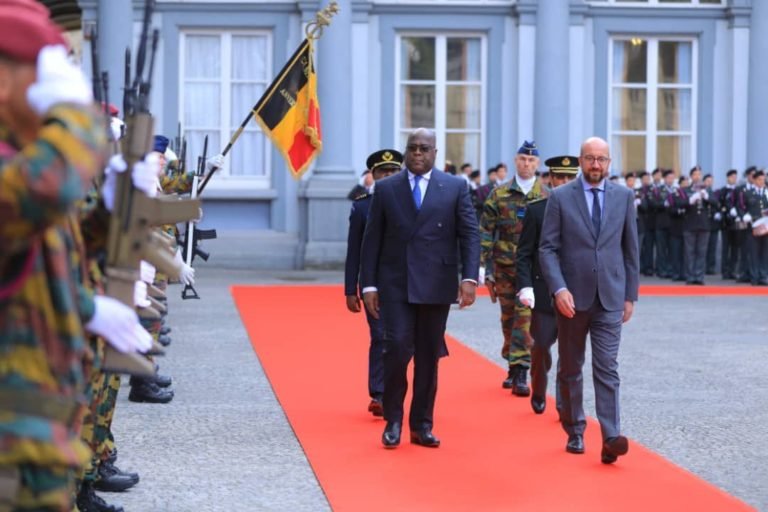 Félix TSHISEKEDI en Belgique