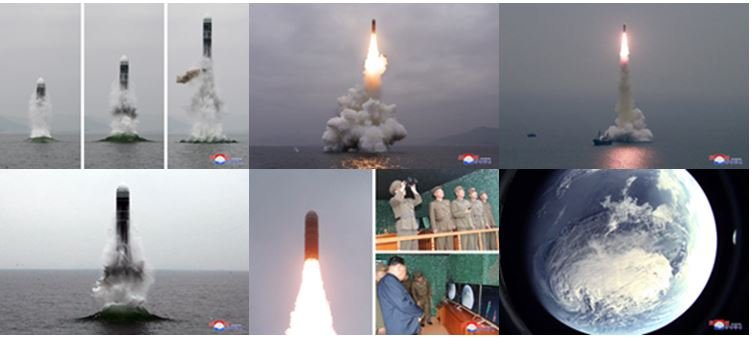 Ce lancement d’essai a eu lieu selon le mode de lancement à l’angle d’élévation