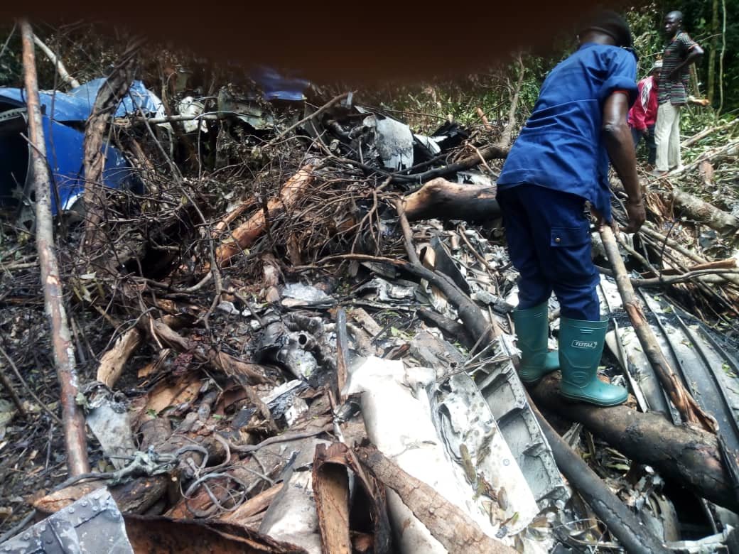 RDC : Le Crash de l’Antonov 72 a eu lieu près de Kole au Sankuru