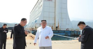 KIM JONG UN à la Zone Touristique des Monts Kumgang-san